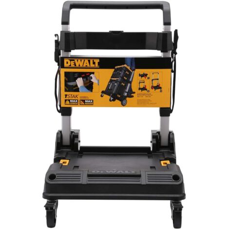 DeWALT Accessori - Carrello portacassette TSTAK, pieghevole DWST1-71196