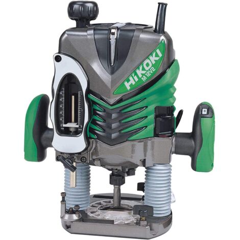Router HIKOKI 2000W con mandrino da 12 mm - Regolazione micrometrica della profondità - M12V2WSZ (1/2)