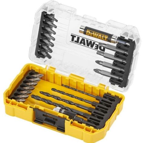 DeWALT Accessori - Set di punte da trapano per metallo da 25 pezzi DT70708 (1/4)