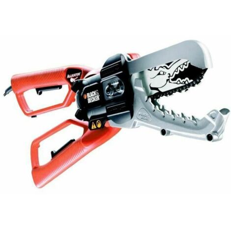 Potatore elettrico a filo Alligator, 550W, 4,5 m/sec, guida di 10 cm BLACK+DECKER