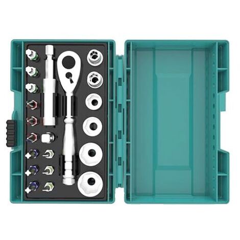 Makita B-54081 Set Punte con Chiavi a Cricchetto