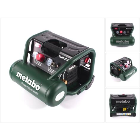 Metabo 180-5 W OF compressore Power 60153100, oil-free