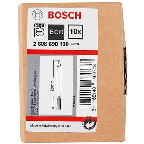 Bosch 2 608 690 130 - SDS-max scalpello a punta - 280 mm (confezione de 10)
