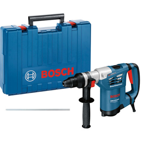 Bosch – Martello perforatore SDS Plus 900W – Forza di percussione 4,2J – Bassi valori di vibrazione 8m/s2 – Foratura calcestruzzo 32mm – SKU 611332100 (1/10)