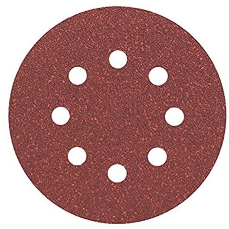 Bosch 2 608 605 641 - Carta vetrata, confezione da 5 pz. - 125 mm, 60 (confezione da 5)