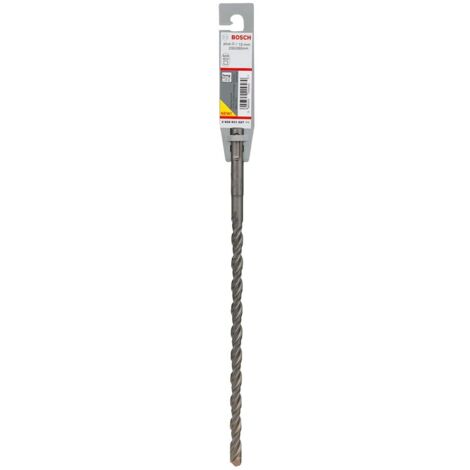 Bosch 1x Punte per Martelli SDS plus-3 (per Calcestruzzo, Ø 10 x 200 x 260 mm, Accessorio Martello Perforatore)