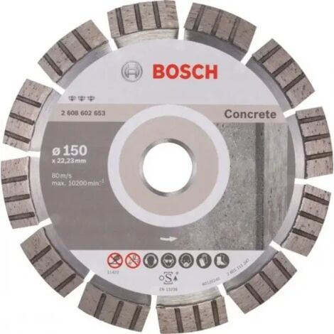 Bosch Best for Concrete Disco diamantato per smerigliatrice - 115x2,2 mm
