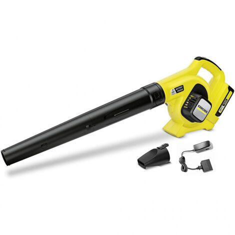 KARCHER LBL 2 Battery Set - Piattaforma batteria: Piattaforma Battery Power+ 18 V  - Velocità aria: max. 210 km/h - Portata d'aria: 220 m³/h