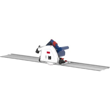 Güde 58232 TS 57-1400 KE - Sega circolare 1400 W, 230 V, colore: Blu/Rosso (1/5)