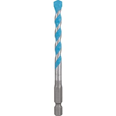 Bosch Professional 1x Punte Expert HEX-9 MultiConstruction per Calcestruzzo, Ø 6.50x100 mm, Accessorio Trapano a Percussione