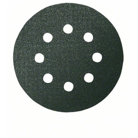Disco abrasivo F355 BOSCH - Ø 125 mm 8 fori - Grana 240 5 pezzi - 2608605119