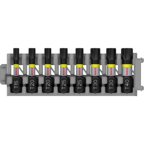 Bosch Accessories 2608522322 2608522322 Inserto esalobato T 15, T 20, T 25, T 30, T 40 1 KIT