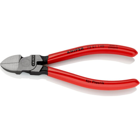 KNIPEX 72 01 140 Tronchesi per resina sintetica rivestiti in resina sintetica 140 mm