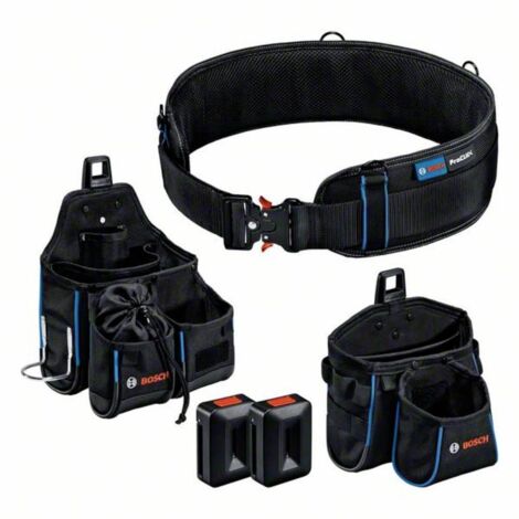 Mobilità Kit Cintura Bosch Professional 93 con GWT 2, GWT 4 e Supporti ProClick - 1600A0265P