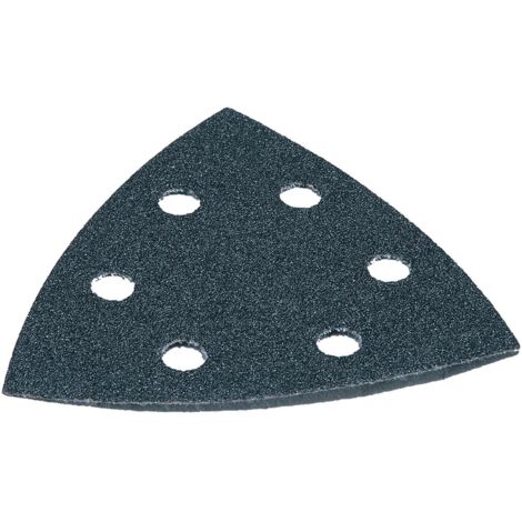 Makita set carta abrasiva Deltoid, 94 mm, 5 x 2 pz. K120 / K240 / K400 / K600 / K1200 - 94 x 94 x 94 mm - Nero - 5 x 2 pezzi - Pietra / Vetro (1/2)
