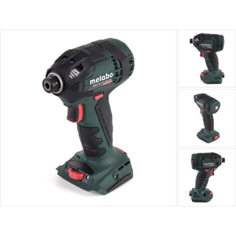Avvitatore a impulsi a batteria Metabo SSD 18 LTX 200 BL (602396890) Solo nella confezione