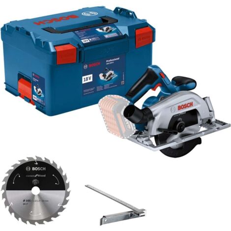 Bosch Utensili - Sega circolare a batteria 18V 165 mm, senza batteria e caricabatterie 06016C1224 (1/2)