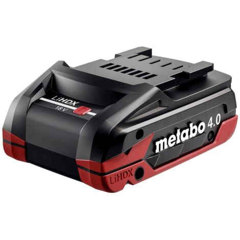 Batteria METABO 18V 4,0 Ah LiHDX (1/2)