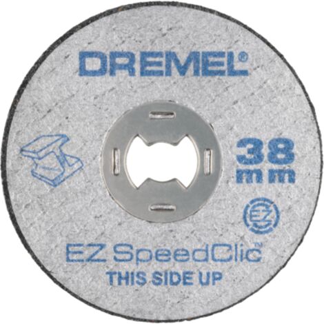 DREMEL® EZ SpeedClic: Dischi per taglio in metallo, confezione da 12