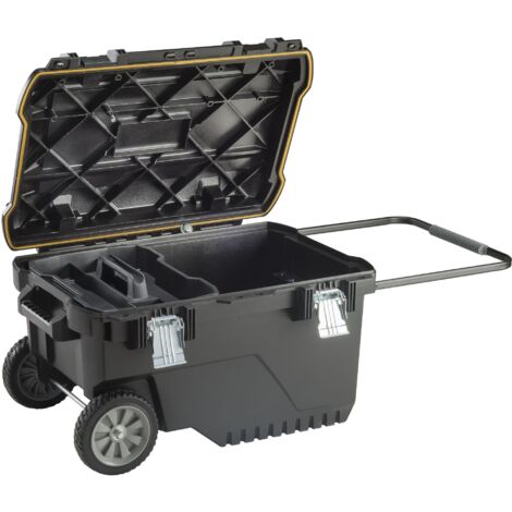 Cassaforte da cantiere - 90 L - Impermeabile - Ruote grandi - FATMAX - STANLEY, FMST1-73601