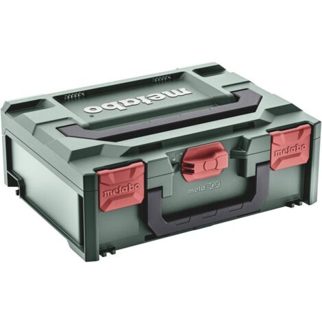 Metabo metaBOX 145 626886000 Valigia per elettroutensili ABS Verde / Rosso (L x L x A) 396 x 296 x 145 mm (1/10)
