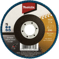 MAKITA D-74245 Disco lamellare 125 (G80) in metallo