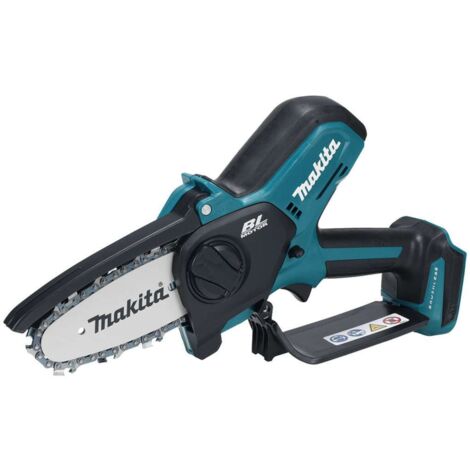Motosierra de poda a batería Makita 18V DUC101Z01 10cm para corte preciso y eficiente en jardinería y mantenimiento de áreas verdes