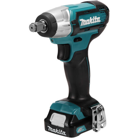 MAKITA TW141D ATORNILLADOR DE IMPACTO 1/2 A BATERÍA 12V EQUIPAMIENTO 2 baterías de 2.0Ah  y máquina en maletín