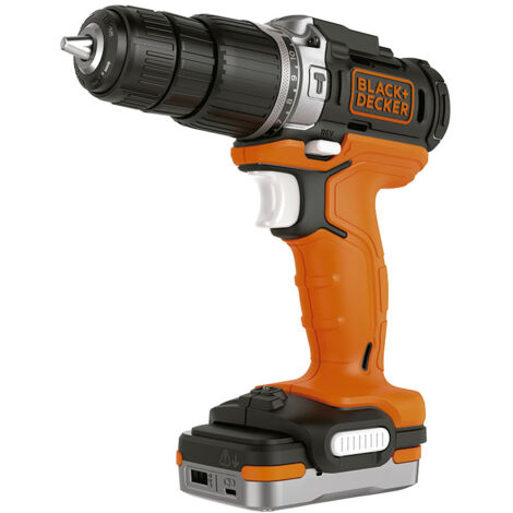 Taladro de percusión Black & Decker BDCHD12S1 12V 1,5Ah 40Nm
