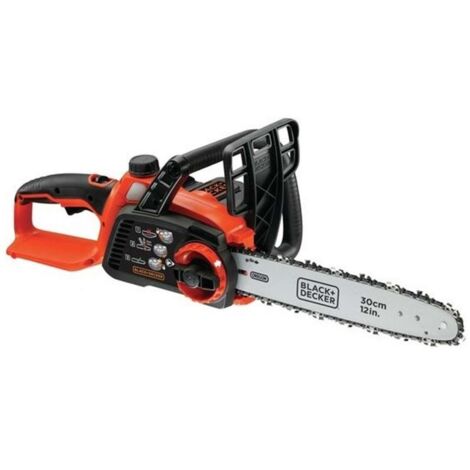 Motosierra eléctrica Black+Decker GKC3630L25-QW, 36V, batería de litio, 30 cm de hoja, ideal para poda de árboles, diseño compacto, potente y sin cables
