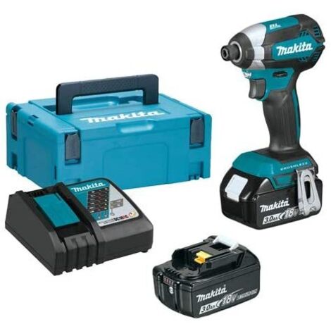 MAKITA 18V 3.0Ah Impact Driver - 2 Baterías, cargador, maletín - DTD153RFJ