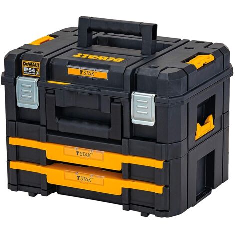 DeWALT ‎DWST83395-1 caja de herramientas Negro, Amarillo Plástico, Metal