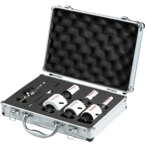 MAKITA E-12304 Estuche brocas de corona Ezychange Bi-Metal 6pcs