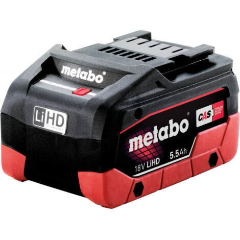 METABO 625368000 - Bateria tecnologia AIR COOLED Litio 18V LiHD 5,5 Ah (1/5)