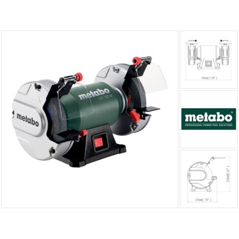 Metabo DS 150 M Lijadora doble 370 W 150 x 20 x 20 mm ( 604150000 )
