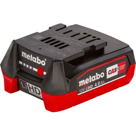METABO MÁQUINAS - BATERÍA TECNOLOGÍA Air CooledBatería de LiHD - Batería/Litio 12 V LiHD 4,0 Ah