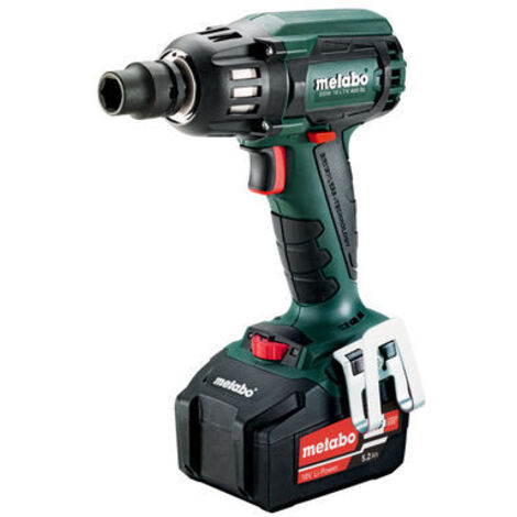 Llave de impacto 18 V SSW 18 LTX 400 BL - 2 x 5,2 Ah Li-Power, ASC 55, maletín metaBOX Metabo (1/2)