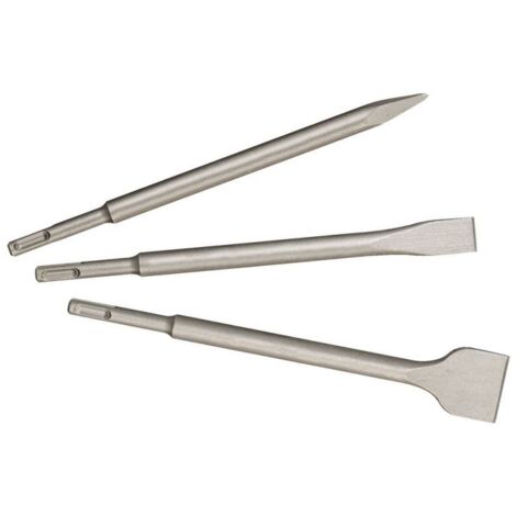 Metabo JUEGO DE CINCELES SDS-PLUS, CLASSIC, 3 PIEZAS (628412000) (1/2)