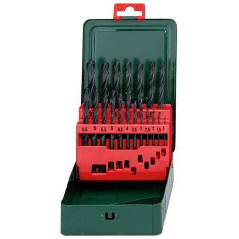 Juego de brocas HSS-R de METABO - 19 piezas - 627151000
