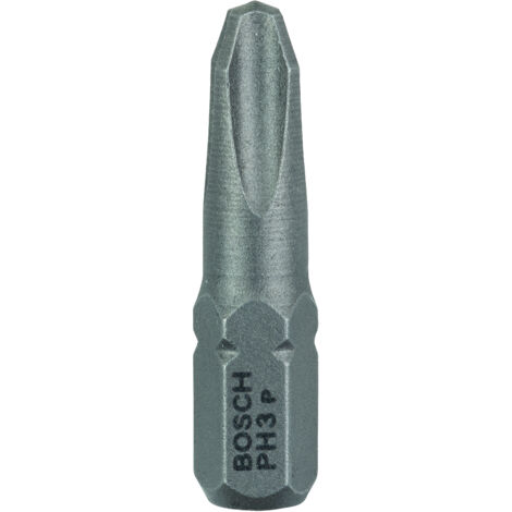 Bosch 3pcs PH Screwdriver Bit PH3 XH 25mm