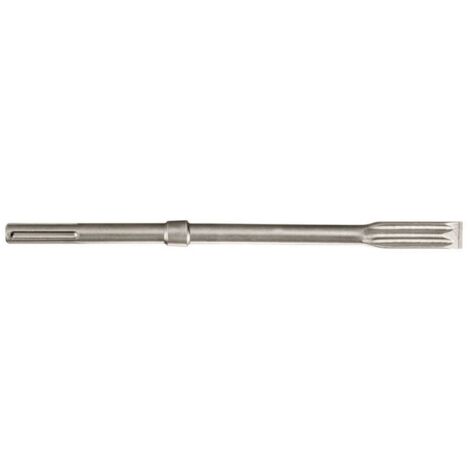 Burin plat professionnel premium SDS-max longueur totale 400mm largeur 25mm METABO (1/2)