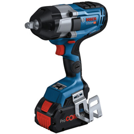 Bosch Professional BITURBO atornillador de impacto a batería GDS 18V-1000 C (par de apriete 1000 Nm, par de arranque 1600 Nm, sin baterías ni cargador, incl. módulo Connectivity, en L-BOXX 136)