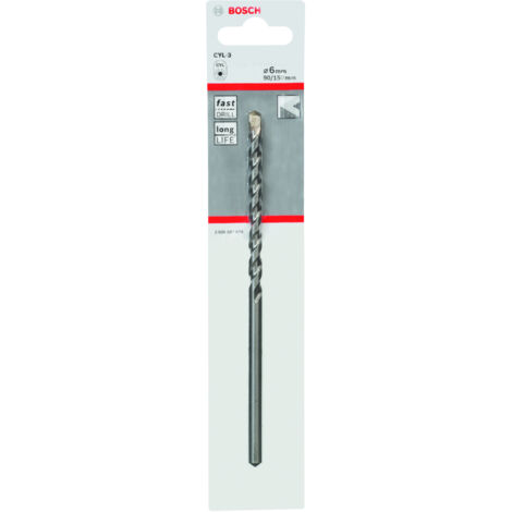Brocas para hormigón CYL-3 6 x 90 x 150 mm d 55 mm  BOSCH 2608597679