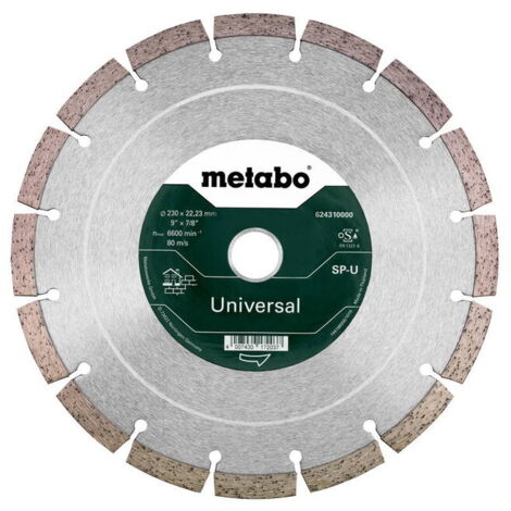 Disco de diamante SP 230x22,23 mm Metabo