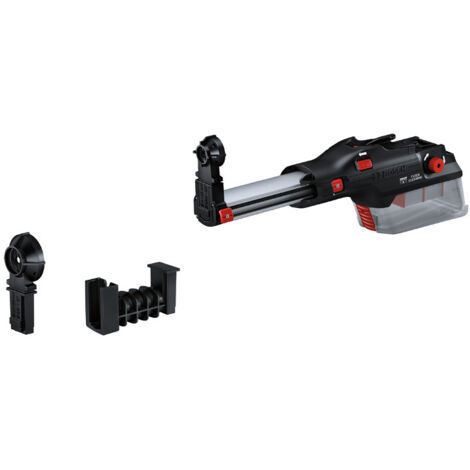 Bosch Professional Sistema de extracción de polvo GDE 28 D (2 accesorios de polvo intercambiables, extensión, mecanismo de limpieza del filtro) (1/4)