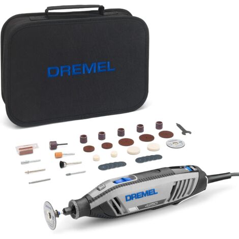 Dremel Herramienta rotativa de 175 W, kit de multiherramienta con 35 accesorios, motor de 175 W con retroalimentación electrónica, velocidad variable de 5000 a 35000 rpm, Multicolor