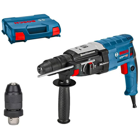 Bosch Professional GBH 2-28 F - Martillo perforador (3,2 J, Ø máx. hormigón 28 mm, SDS plus + cilíndrico, en maletín)