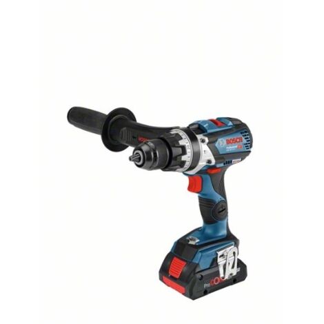 Bosch Professional 18V System GSB 18V-110 C - Taladro percutor a batería (Brushless, 110 Nm, 2100 rpm, conectable, sin batería, en caja)