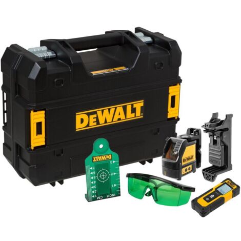 Dewalt DW0887100-1 kit nivel láser verde DW088CG + medidor láser 30m DWHT77100