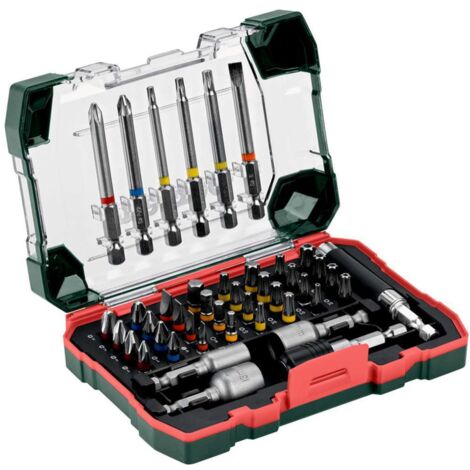 Jeu d'outils 43 pièces embouts/écrous/porte-embouts METABO (1/2)